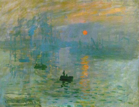 Impression: Sunrise; Claude Monet